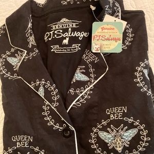 NWT PJ Salvage Queen Bee Pajamas - Size Medium